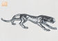 التماثيل الحيوانية بوليريسين تمثال الزجاج النمر